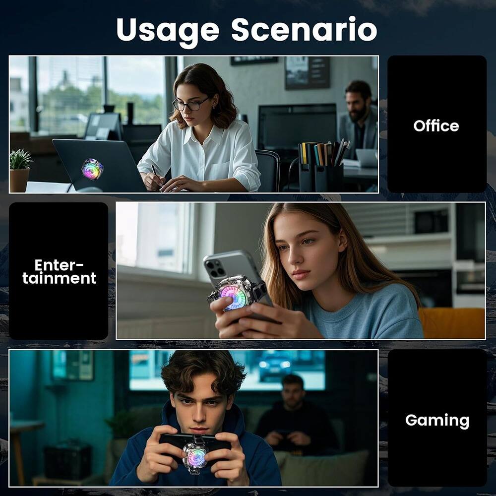 Usage Scenario

Office

Entertainment

Gaming