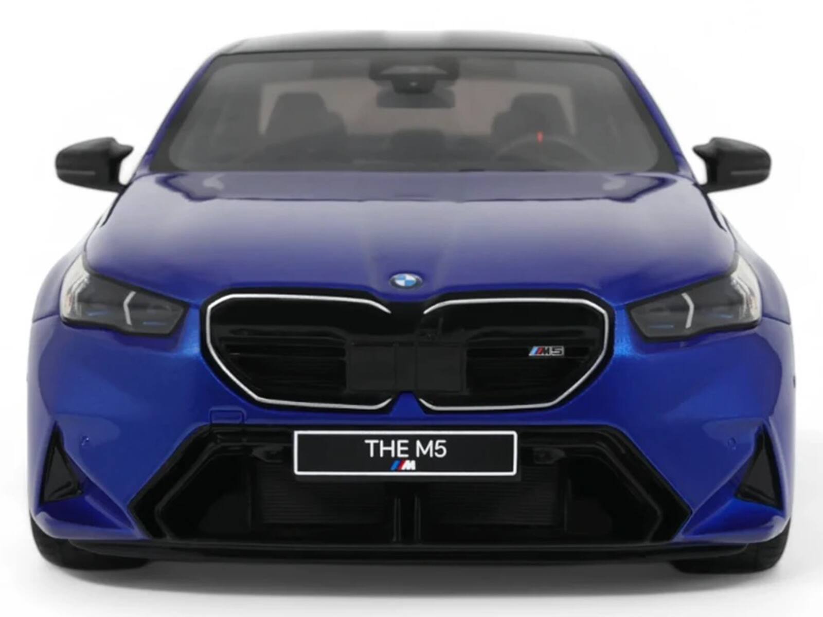 Alt View 5. GT Spirit - 2024 BMW M5 (G90) Marina Bay Blue Metallic with Black Top 1/18 Model Car by GT Spirit.