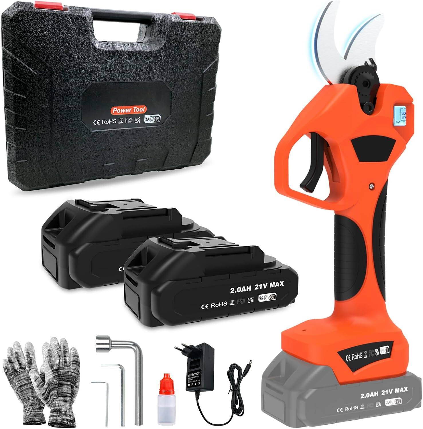 Power Tool
CE RoHS
2.0AH 21V MAX
CE RoHS
2.0AH 21V MAX
CE RoHS