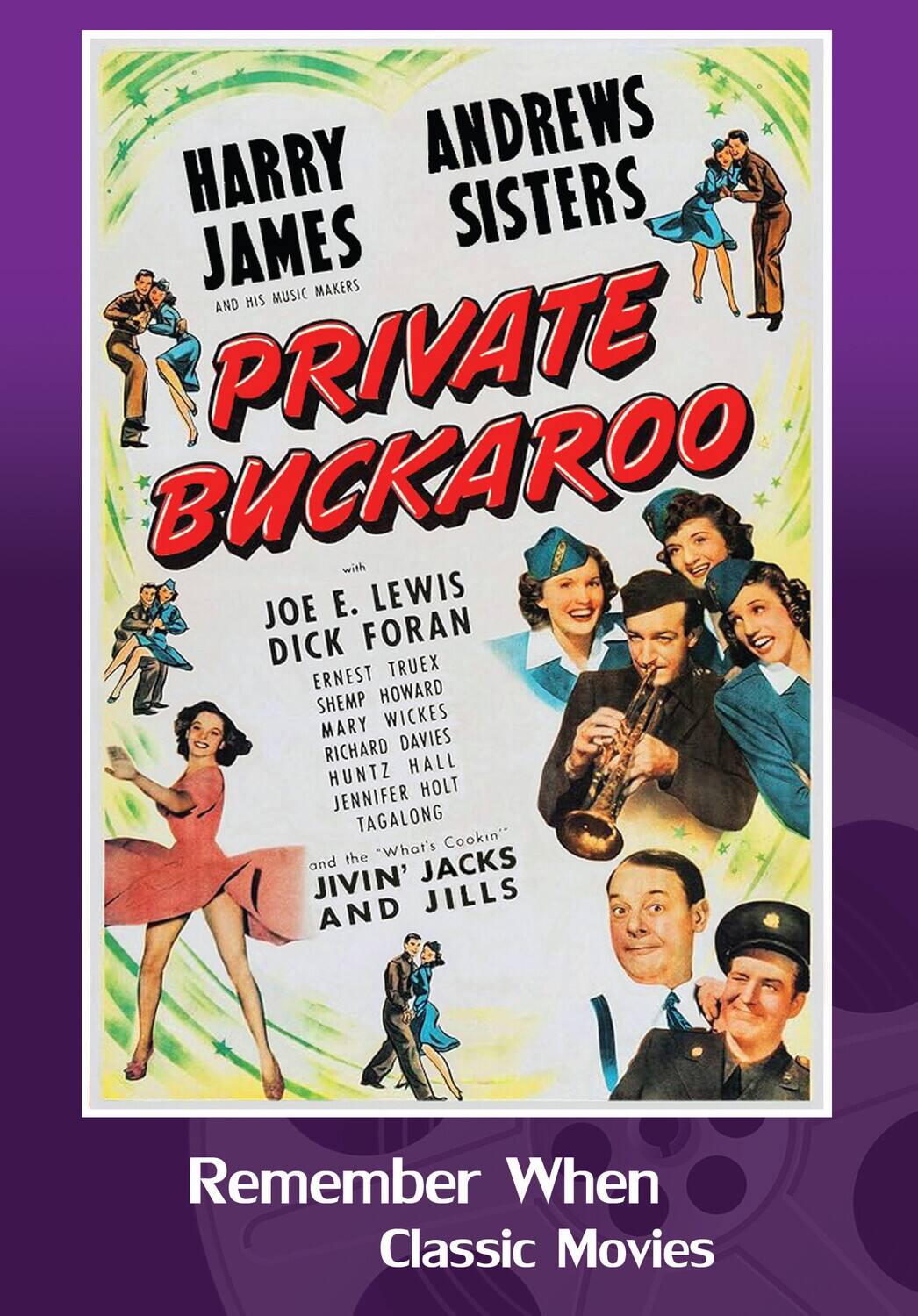 Front. Private Buckaroo   - DVD.