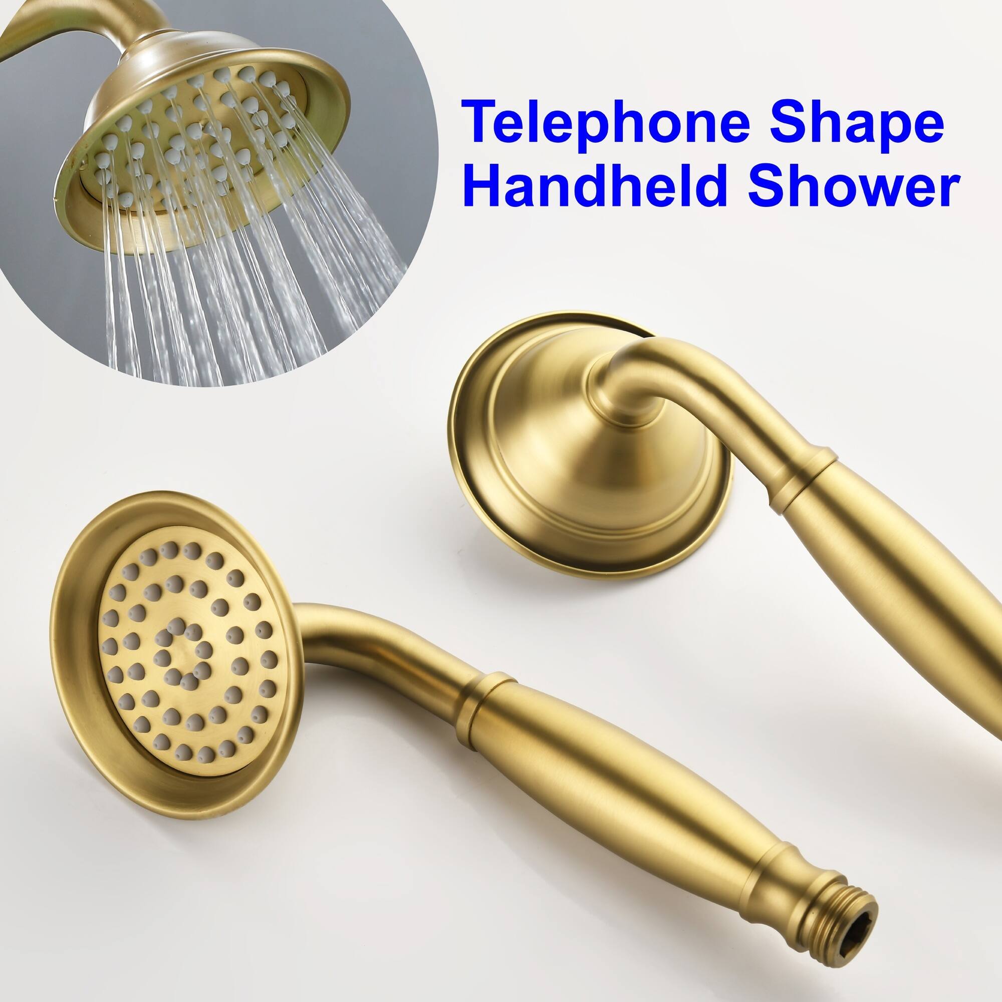 Telephone Shape Handheld Shower