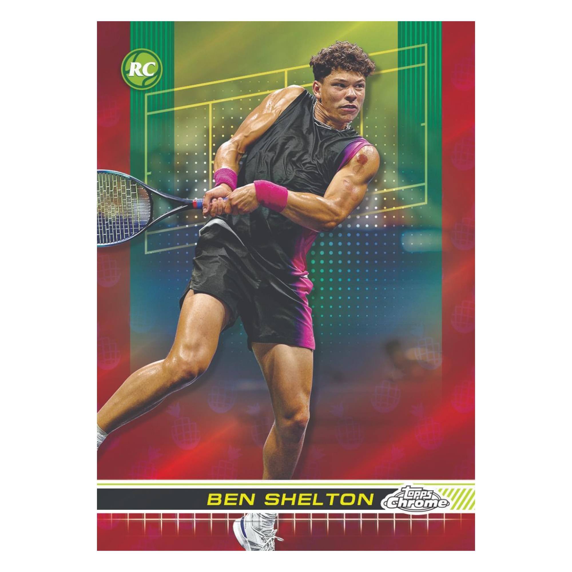 Tennis 2024 Topps Chrome Value Box | 7 Packs Multi Color