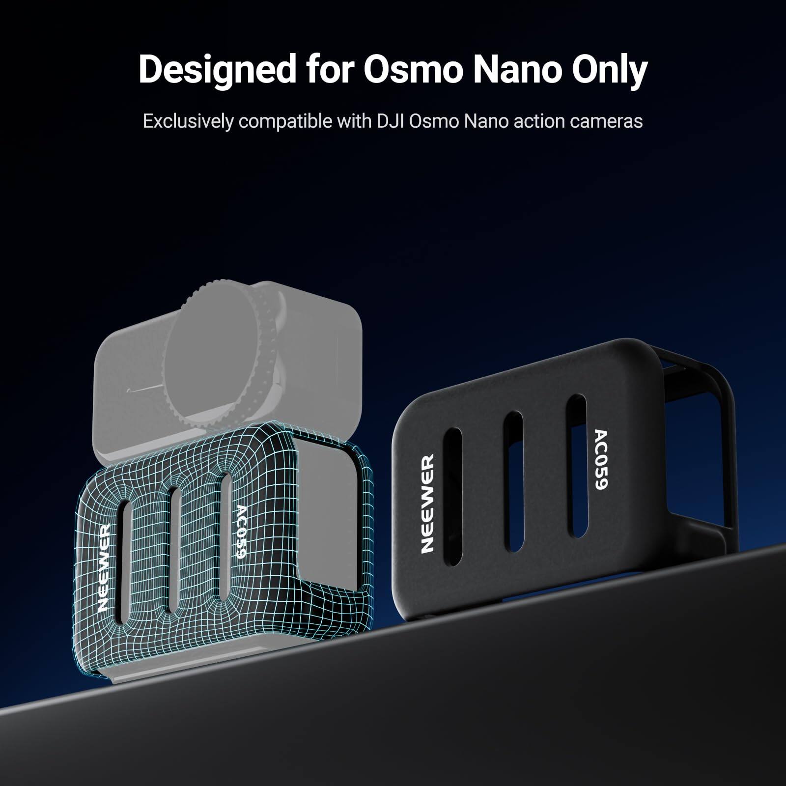 Designed for Osmo Nano Only  
Exclusively compatible with DJI Osmo Nano action cameras  
VEEWER AC059  
NEEWER AC059