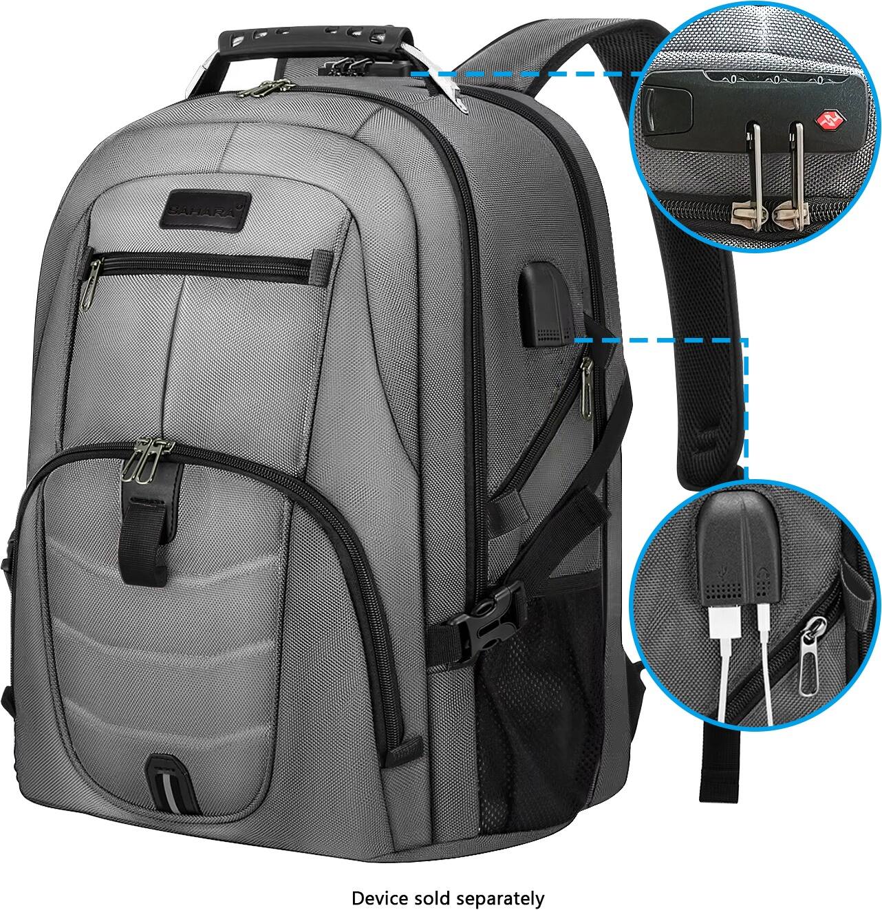 The text on the image reads: "Device sold separately."