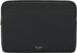 kate spade new york - Saffiano Sleeve for 16" Laptop - Black - Front_Zoom