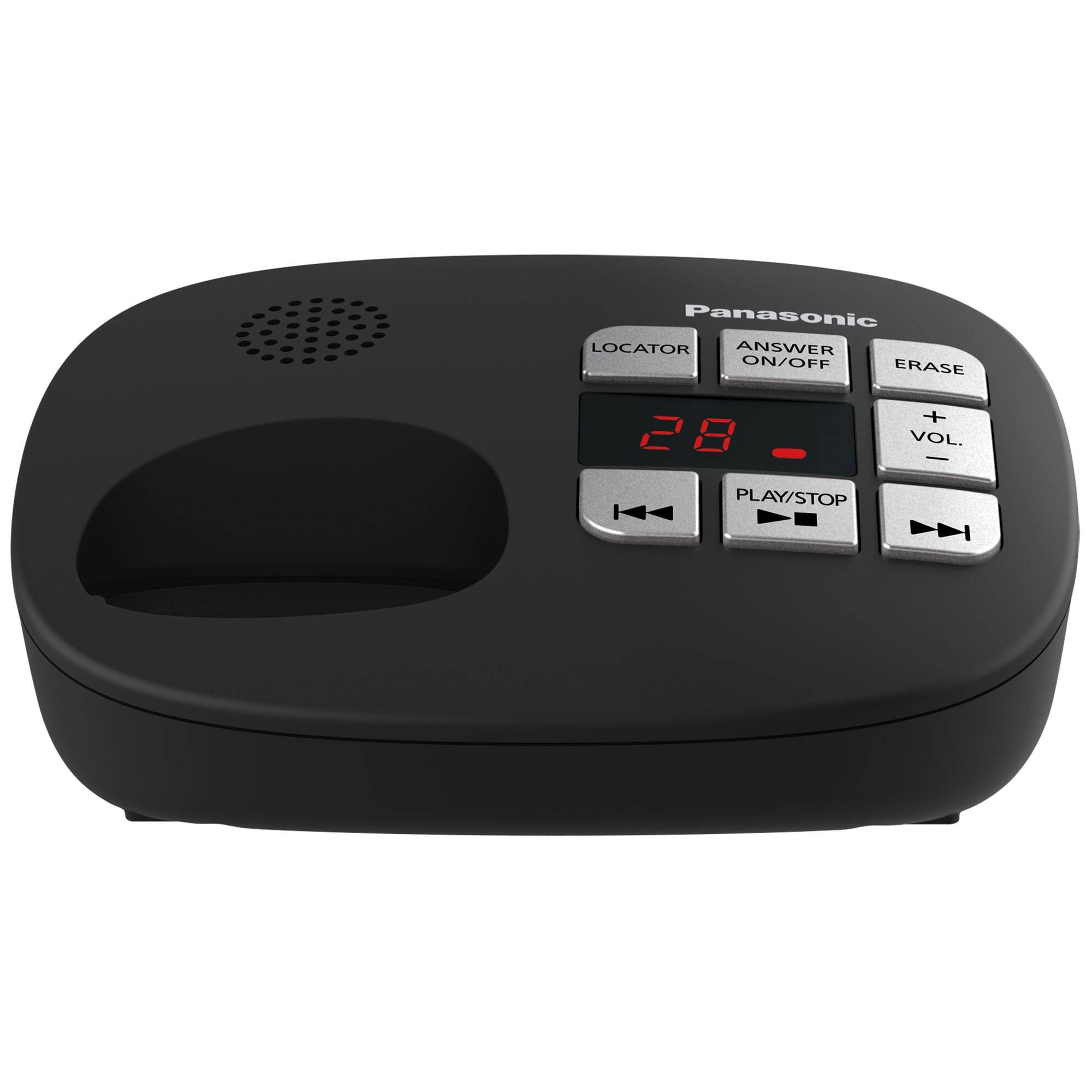 Panasonic

LOCATOR ANSWER ON/OFF ERASE

28

VOL. + -

PLAY/STOP