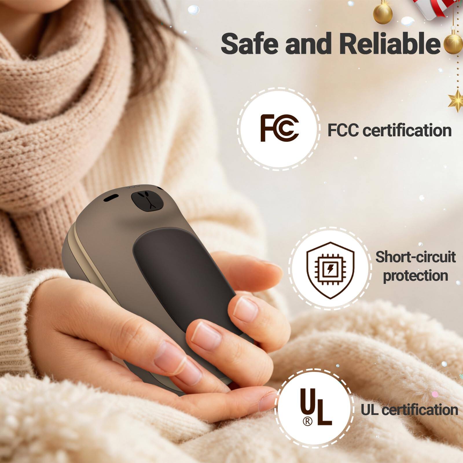 Safe and Reliable

- FCC certification
- Short-circuit protection
- UL certification