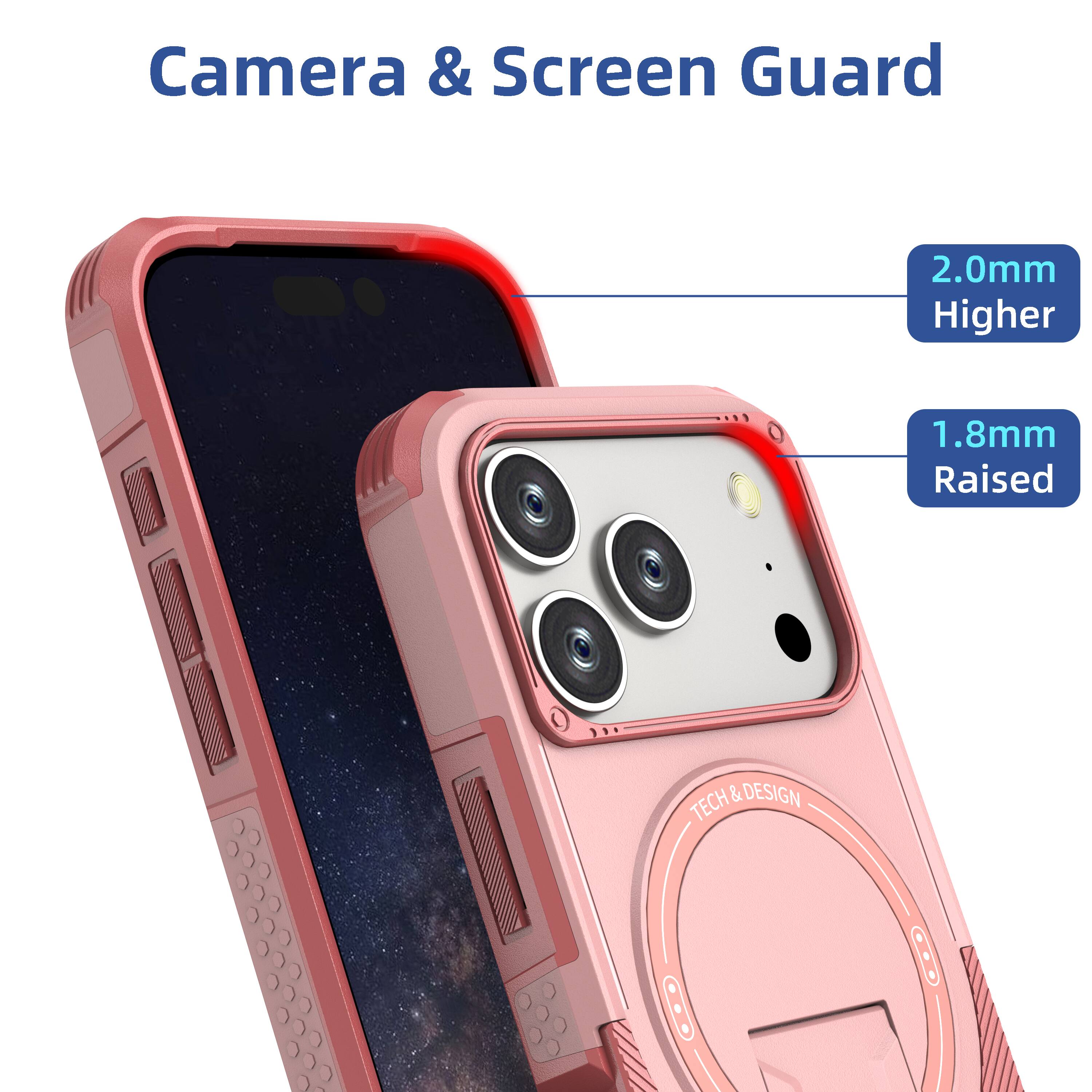 Camera & Screen Guard

2.0mm Higher

1.8mm Raised

TECH & DESIGN