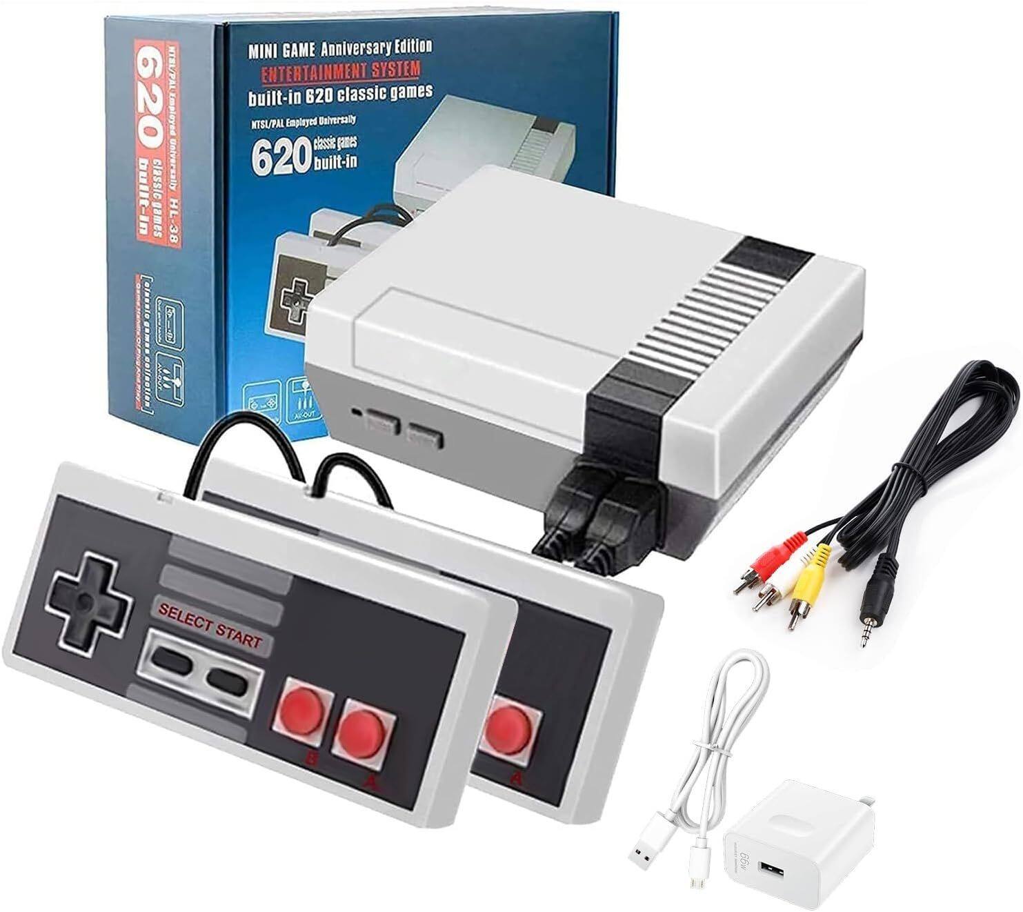 MINI GAME Anniversary Edition ENTERTAINMENT SYSTEM built-in 620 classic games

NTSL/PAL Emplayed Universally

620 classic games built-in

SELECT START