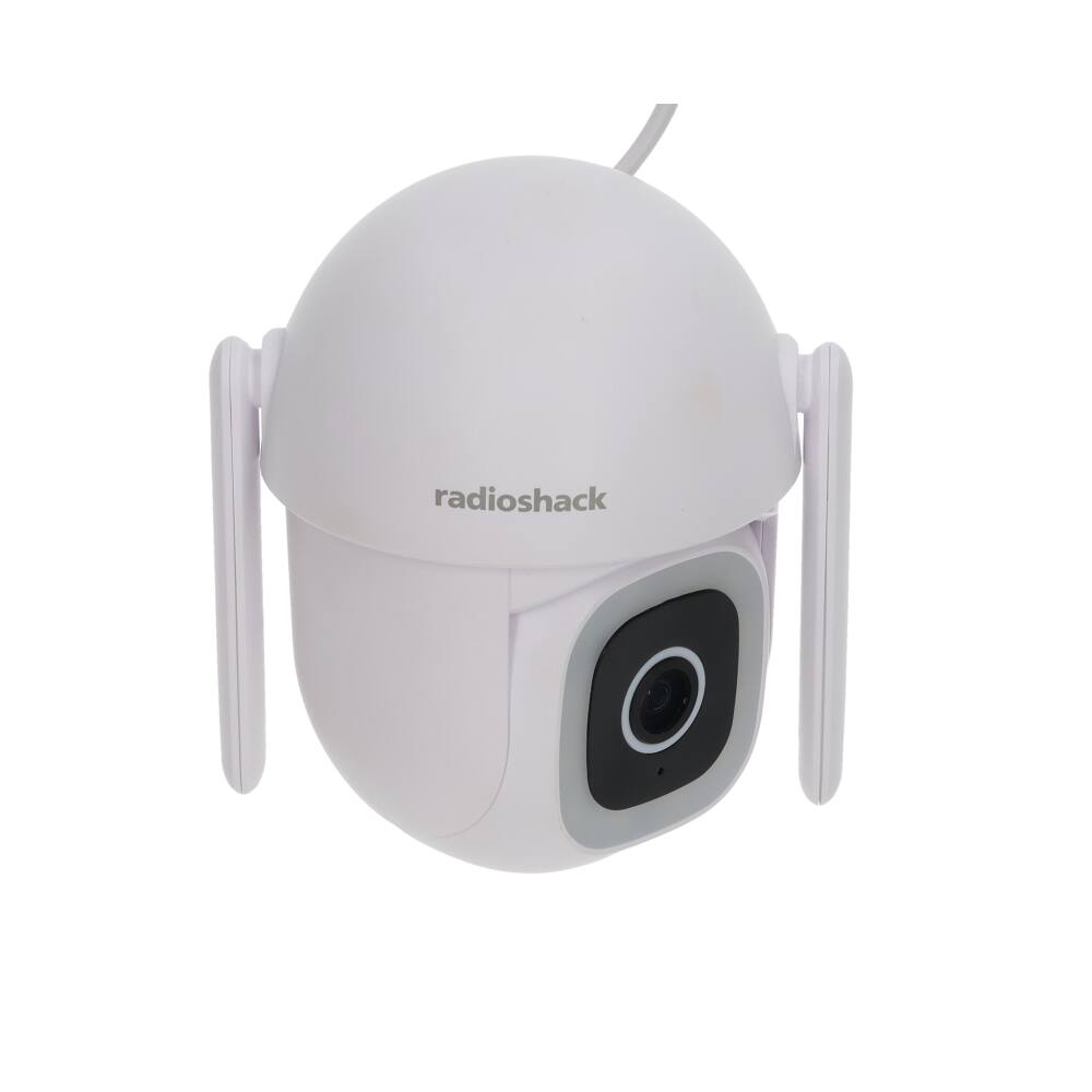 Alt View 1. RadioShack - RadioShack Outdoor Security Camera 3MP 1296P WiFi Pan/Tilt Smart Camera – 6301916.