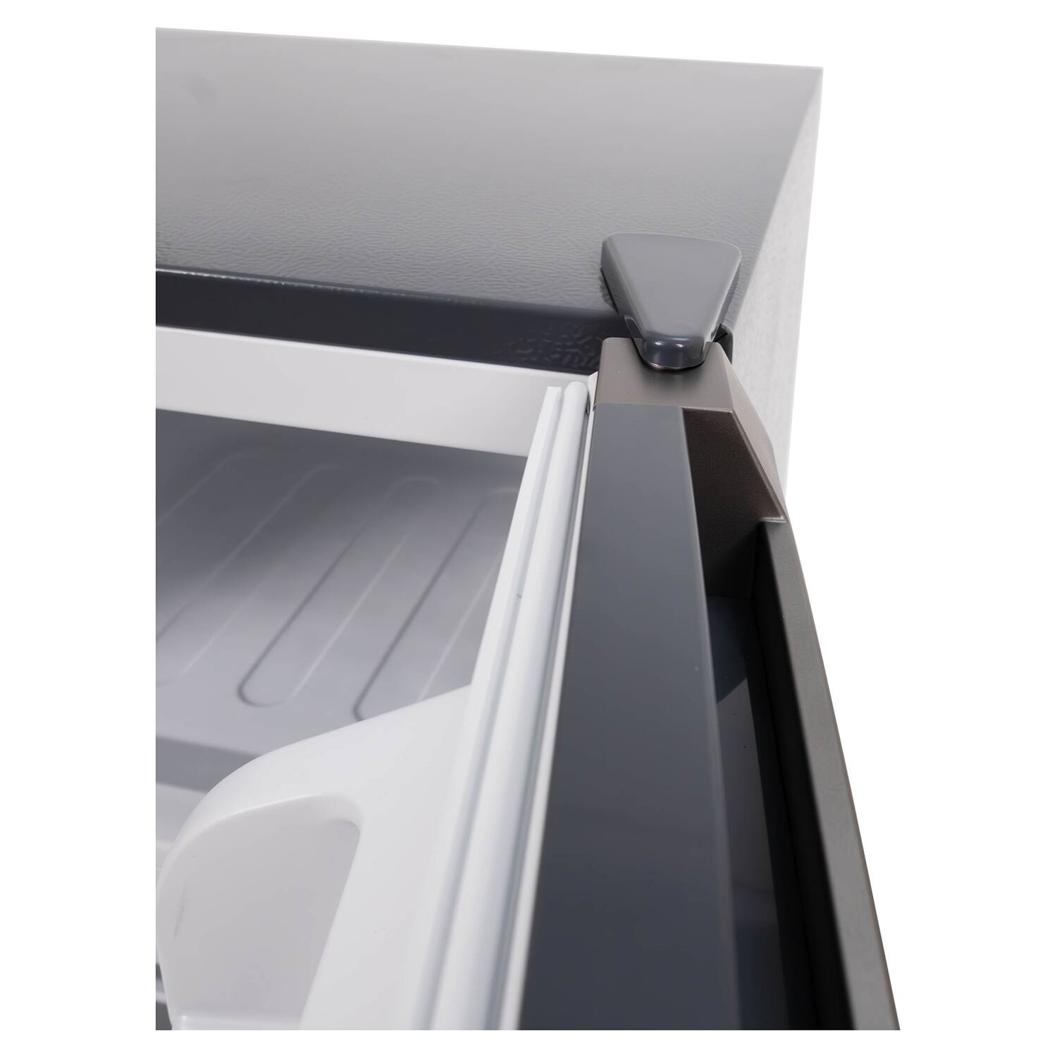 Alt View 6. Frigidaire - Frigidaire EFR920COTTON 3.1 Cu. Ft. White Compact Refrigerator - Black.