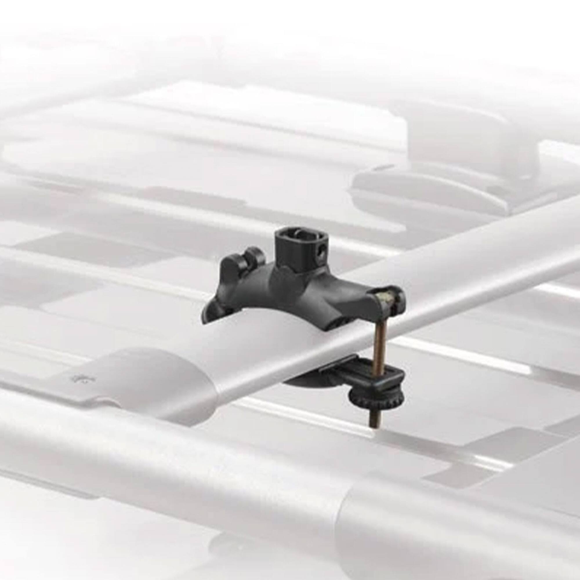 Alt View 7. Yakima - Yakima Universal MightyMount Mounts Aero or Factory Crossbars, Black, Set of 4 - Black.