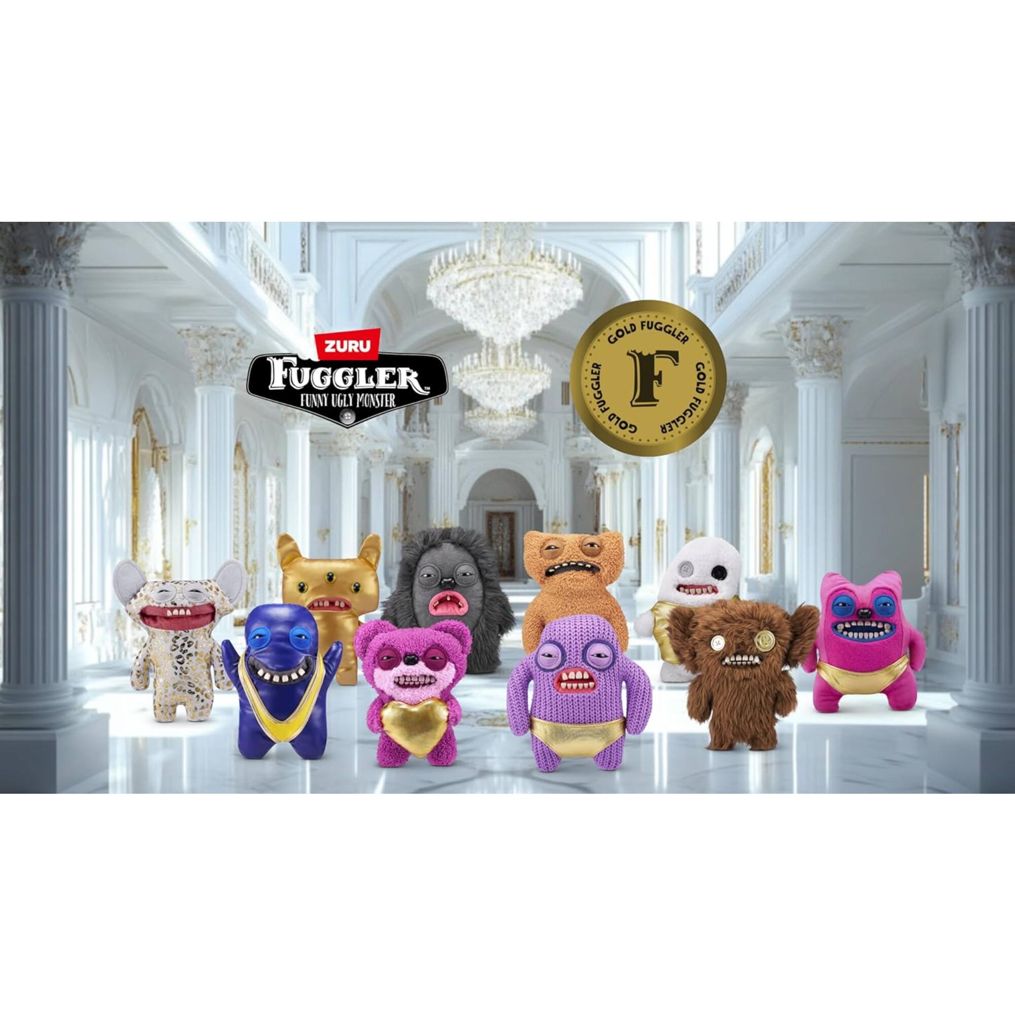 ZURU FUGGLER FEAN EGT MONSIER GOLD FUGGLER FUGGLER F GOLD 010 310 .O.IA LB