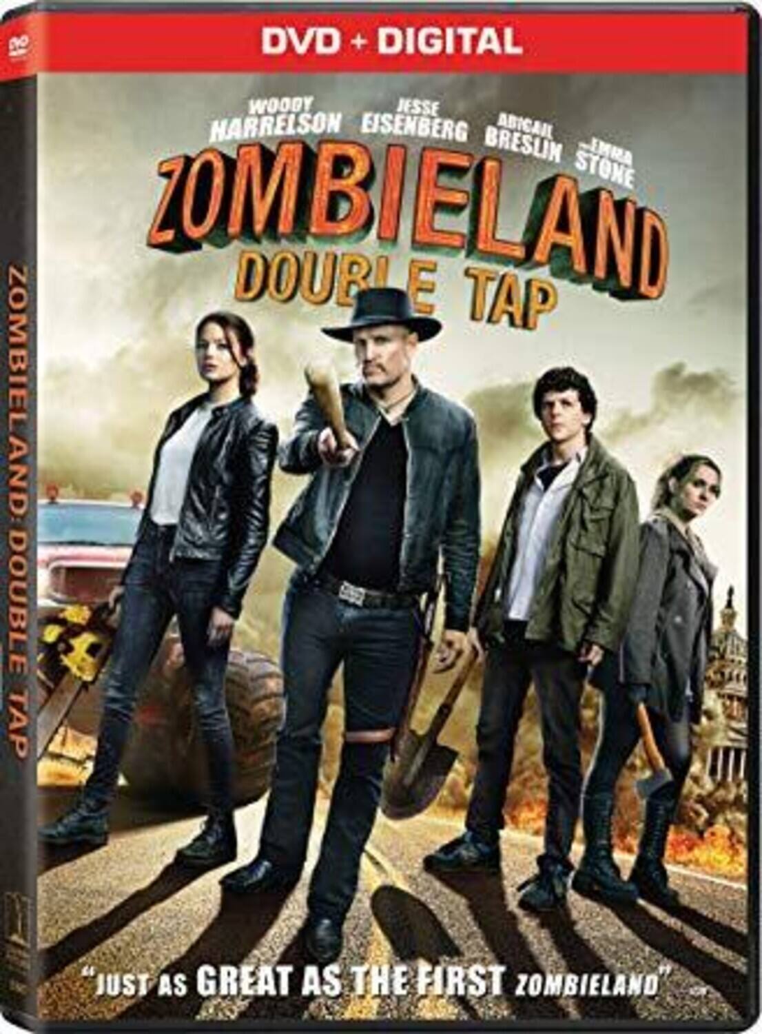 Front. Zombieland: Double Tap   - DVD.