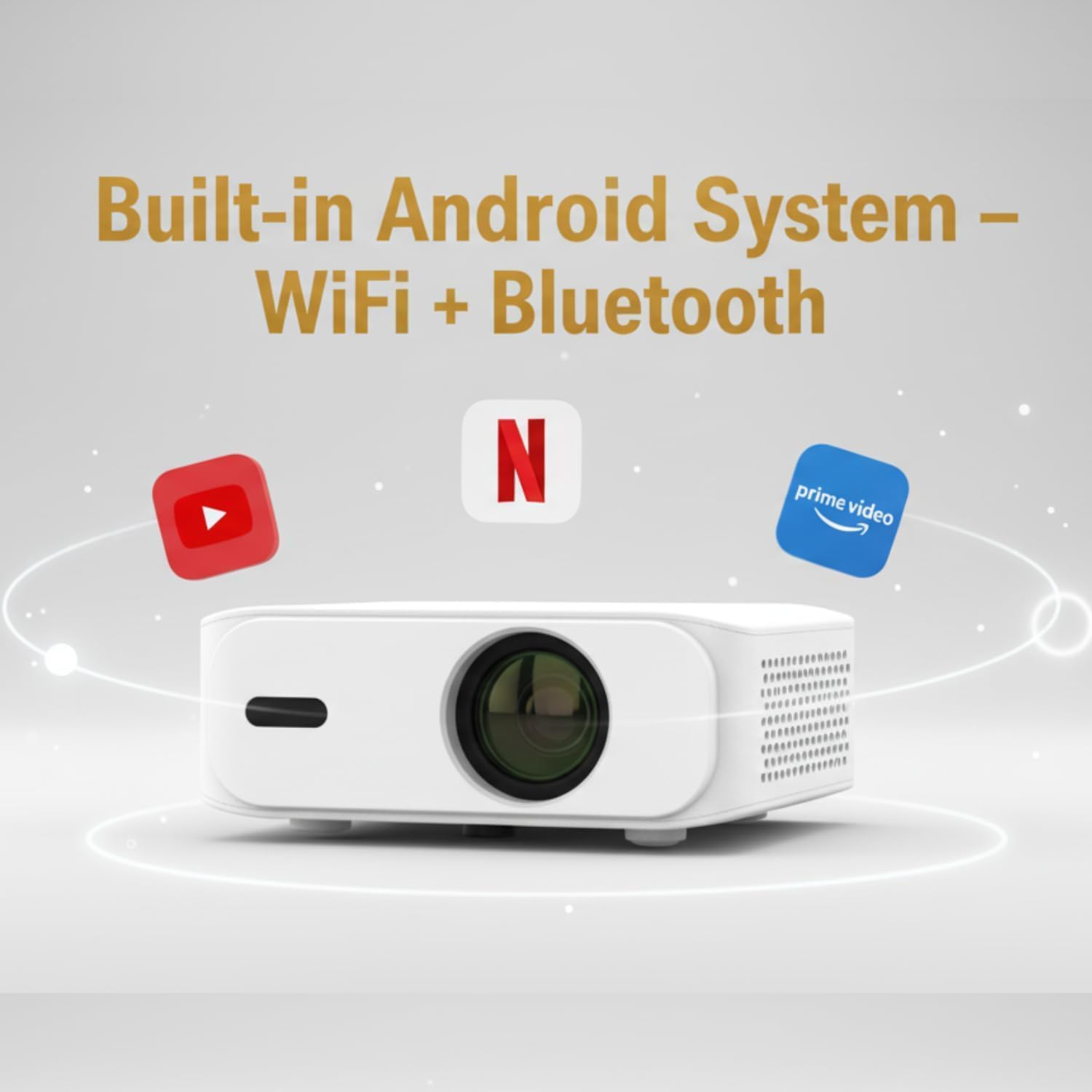 Built-in Android System – WiFi + Bluetooth

N

prime video