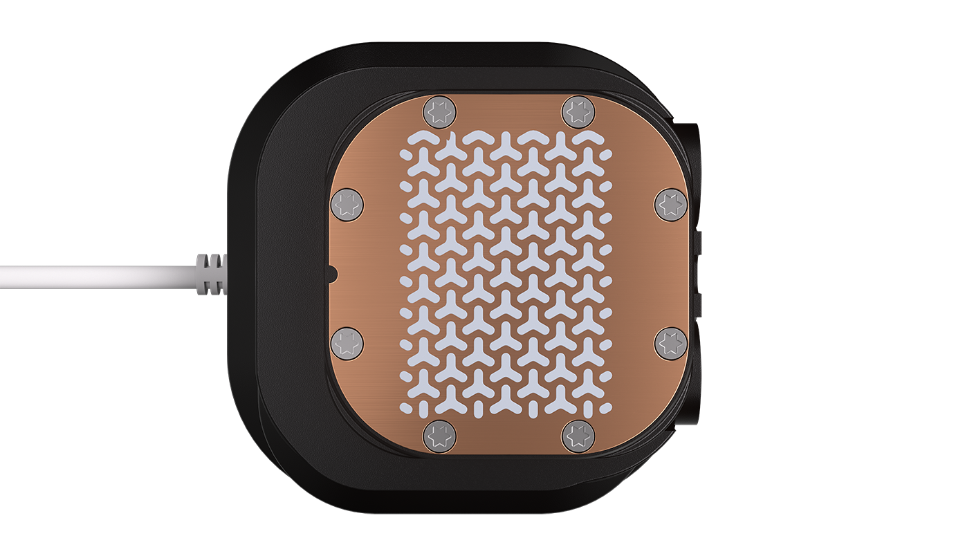 Alt View 15. CORSAIR - NAUTILUS 240 LCD - White.