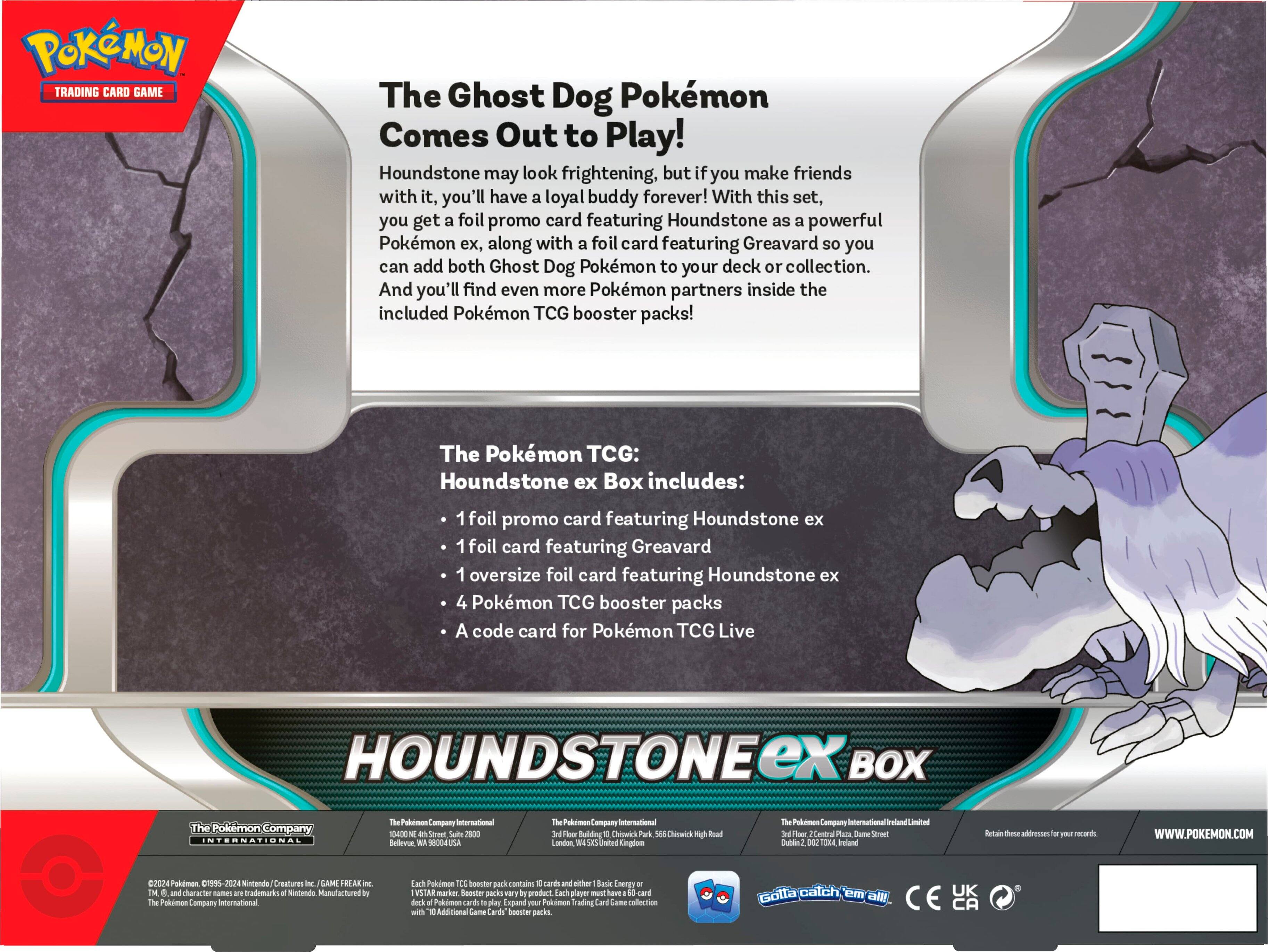 Pokmon Trading Card Game: Houndstone ex Box 290-43297 - Best Buy