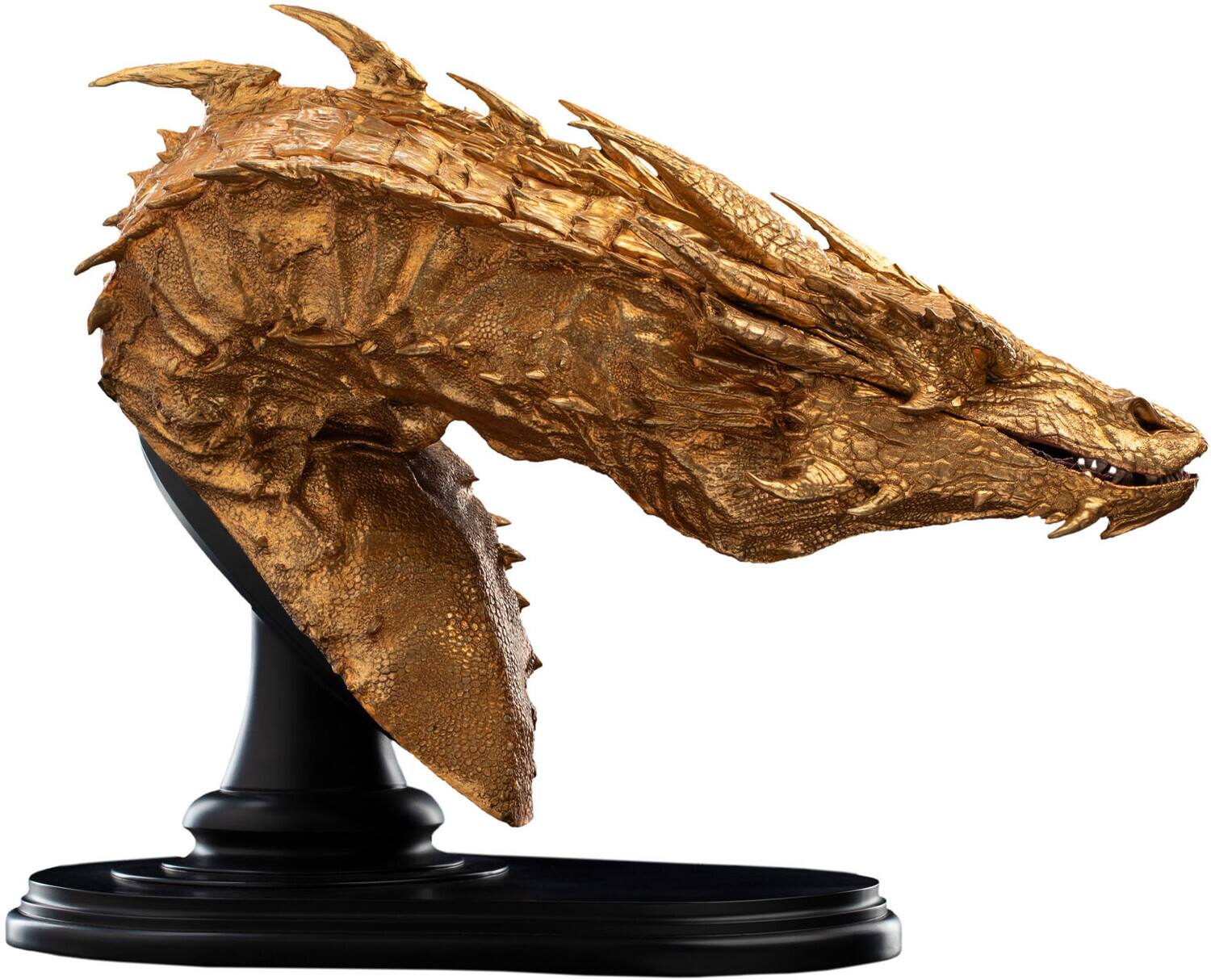 Alt View 4. Weta Workshop - Weta Workshop - The Hobbit Trilogy - Smaug the Golden Limited Golden Bust Edition   - COLLECTIBLES - Multicolor.