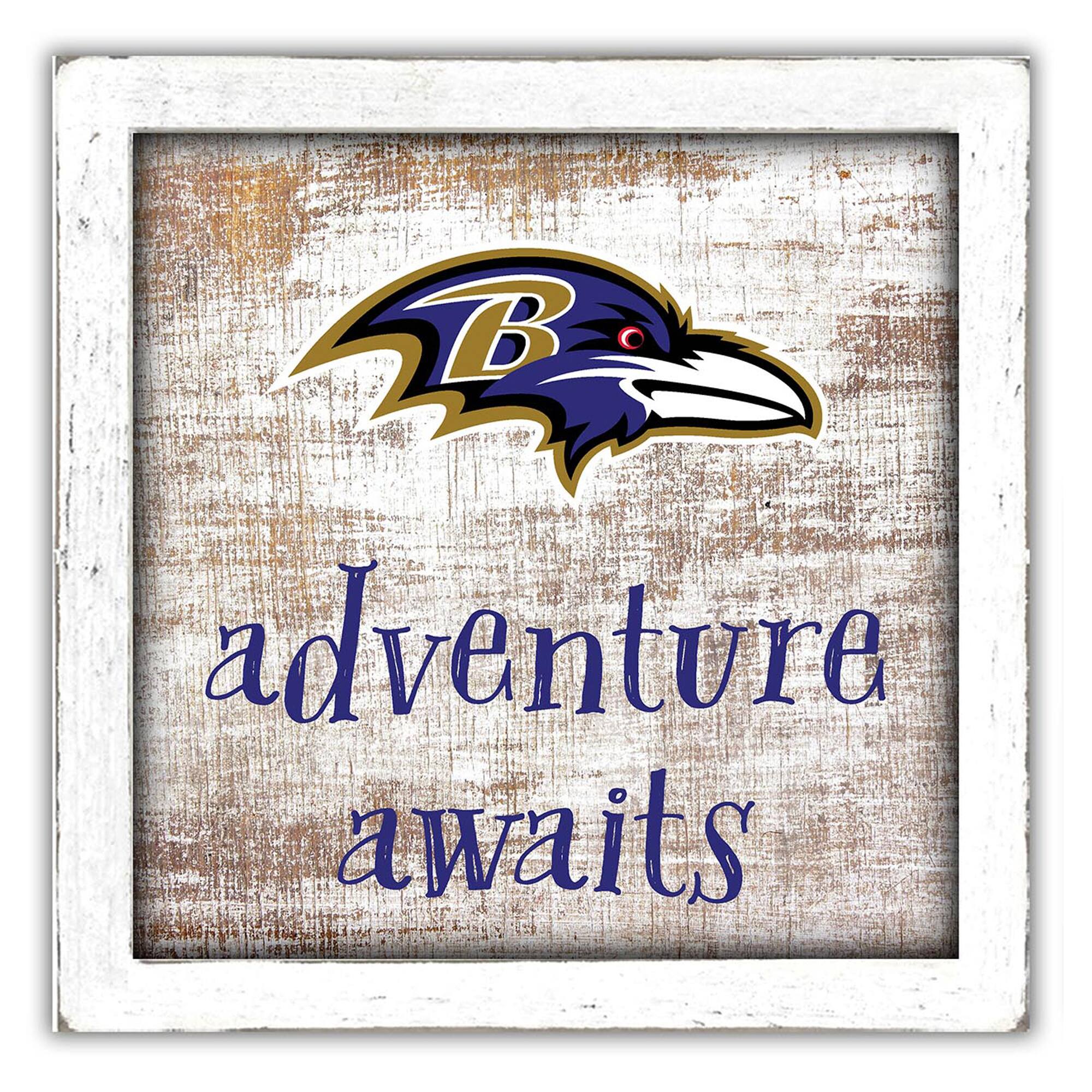 Baltimore Ravens 14'' x 13'' Adventure Awaits Money Box
