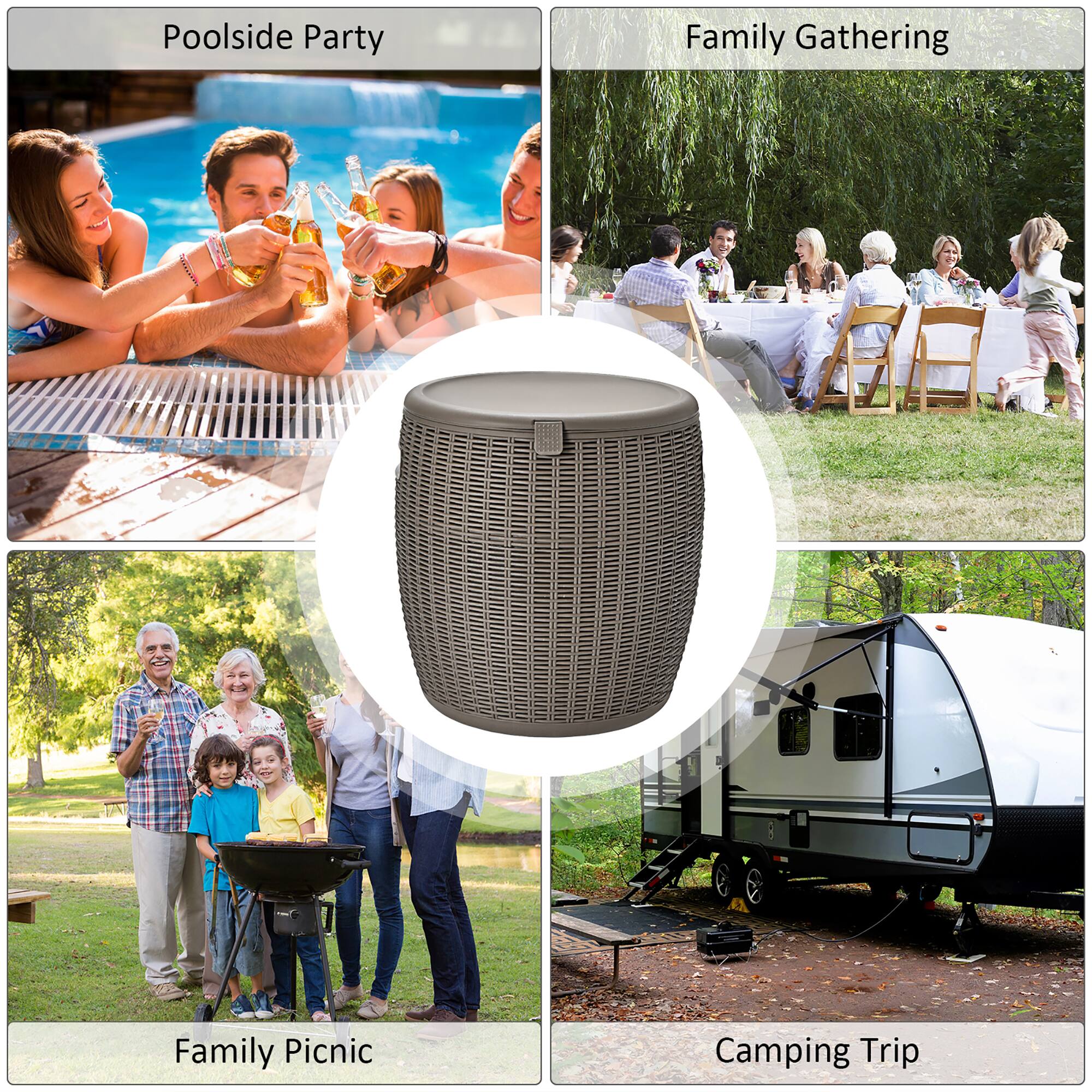 Poolside Party  
Family Gathering  
Family Picnic  
Camping Trip