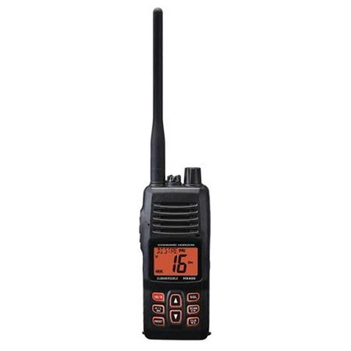 Standard Horizon - HX400 Radio w/Built-In Scrambler & LMR Programmable Channels - Black
