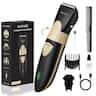 NEXPURE - Cordless Hair Clippers for Men Beard Trimmer Titanium Blade Low Noise Grooming Kit USB Rechargeable
