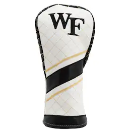 Team Golf - Wake Forest Demon Deacons Striped Quilted Fairway Headcover - Multicolor