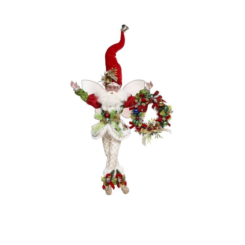 Mark Roberts - Christmas Wreath Fairy, Medium 15" #51-24022 - White