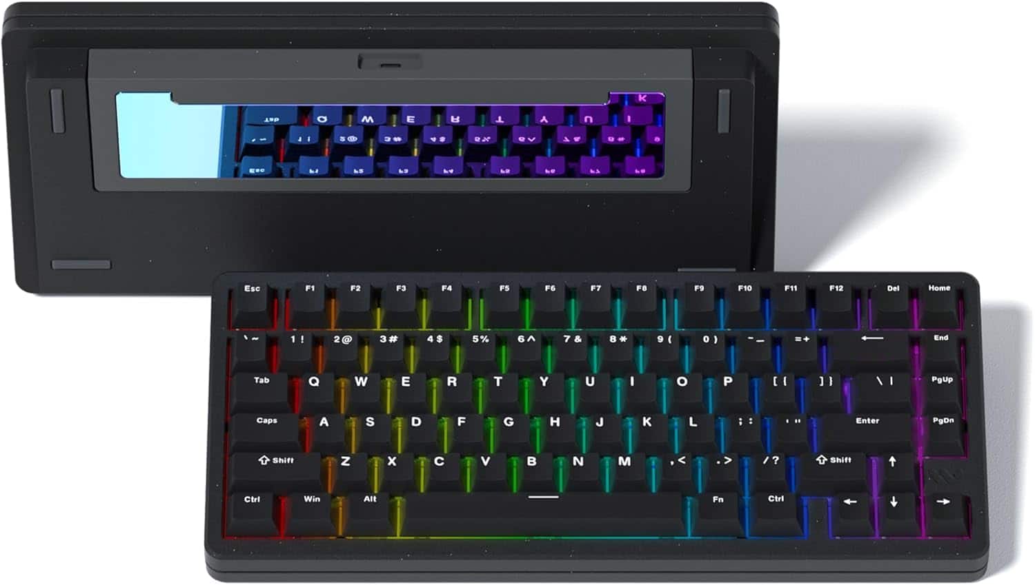 Womier SK75 75% Mechanical Keyboard ,Full Aluminum Wireless Gaming