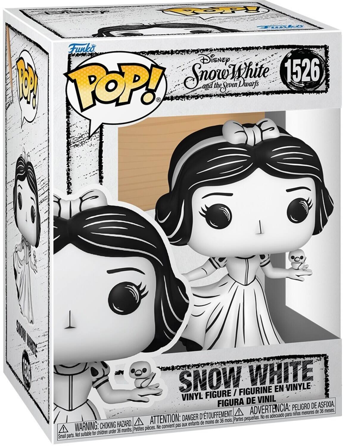 TOPpy Funko Pop! Disney Snow White and the Seven Dwarfs 1526 SNOW WHITE VINYLE I FIGURINE EN VINYL FIGURE VINIL FIGURA DE ASFIXIA. ADVERTENCIA: PELIGRO DE menores de 36 meses. D'ETOUFFEMENT. adecuado para nios DANGER pequeas. No es HAZARD. ATTENTION: aux enfants de moins de 36 mois. Partes WARNING: CHOKING Pettes pieces. Ne convient pas for chidren under 36 months Small parts. Not suitable
