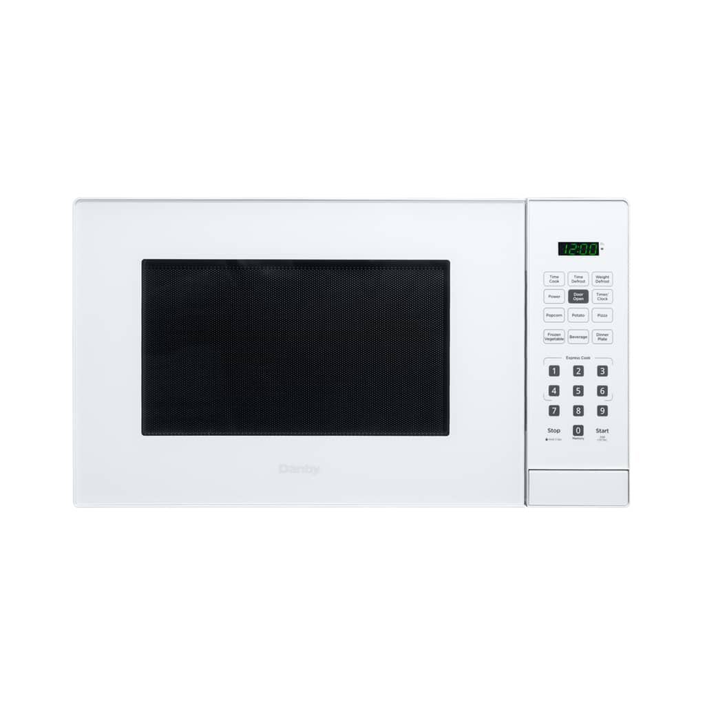 Danby - 0.9 cu. ft. Countertop Microwave - White