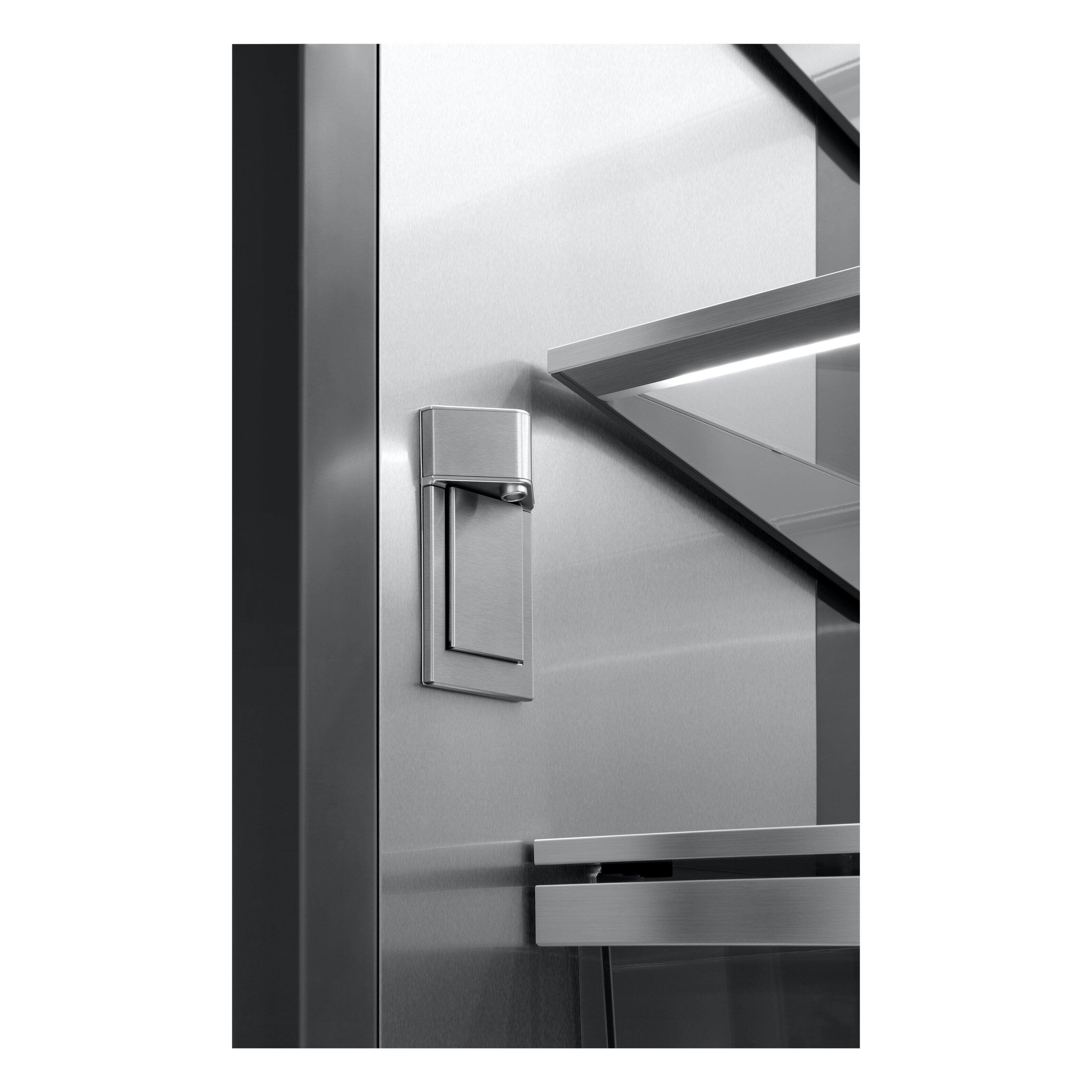 Alt View 6. SKS - 48-in Built-In French Door Refrigerator - Stainless Steel.