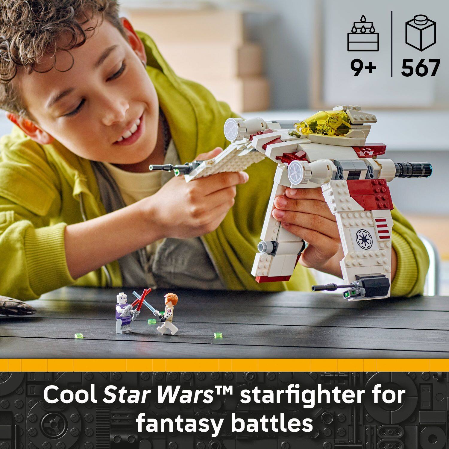 Cool Star Wars™ starfighter for fantasy battles 9+ 567