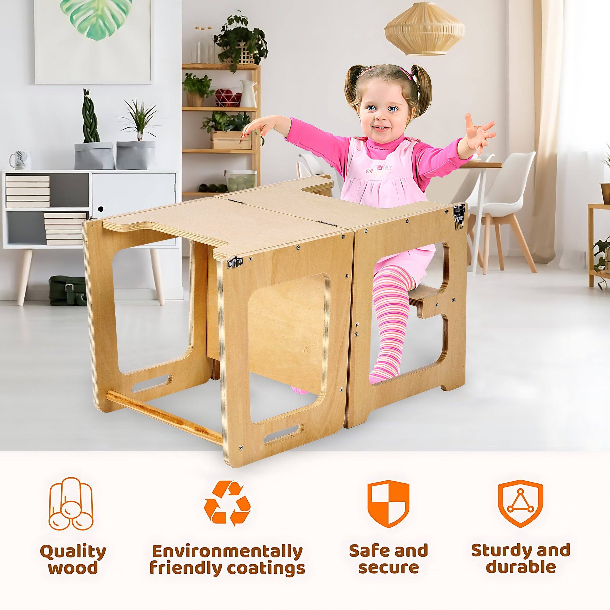 - Quality wood
- Environmentally friendly coatings
- Safe and secure
- Sturdy and durable