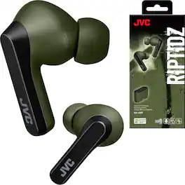 JVC - Riptidz True Wirless In-Ear Headphones HAA9TG - Green