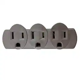 ProjeX - Grounded 3 outlets Adapter 1 pk