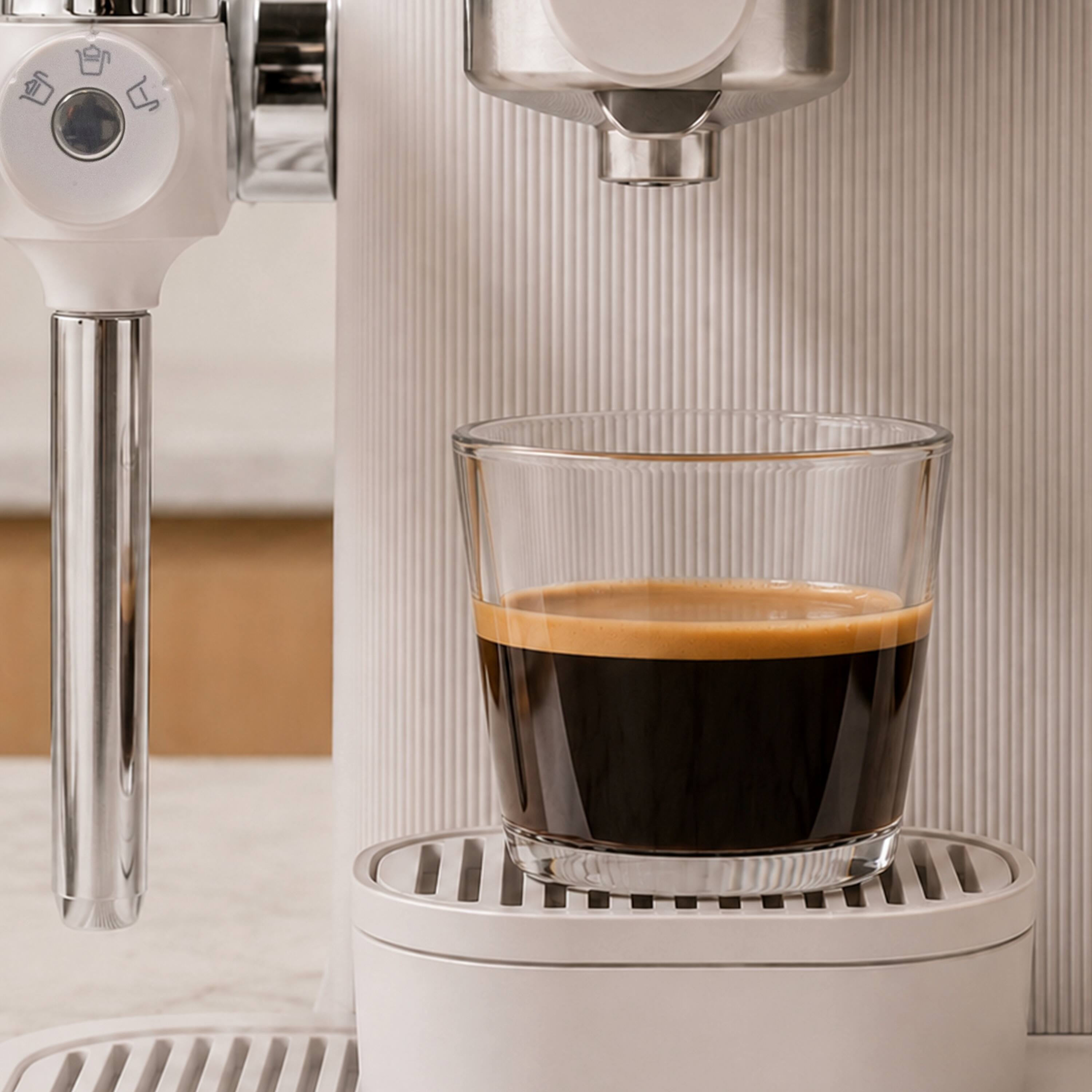 Alt View 3. Philips - Baristina Latte Automatic Espresso Machine - Milky White.