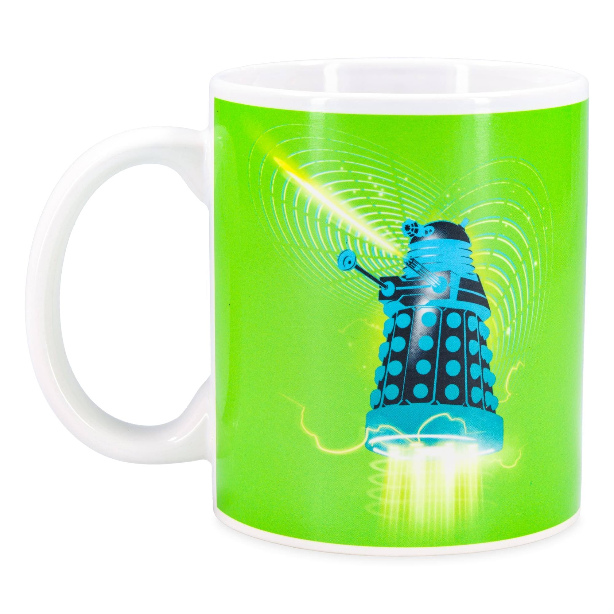 Alt View 2. Seven20 - Doctor Who 11oz Dalek Mug - White.