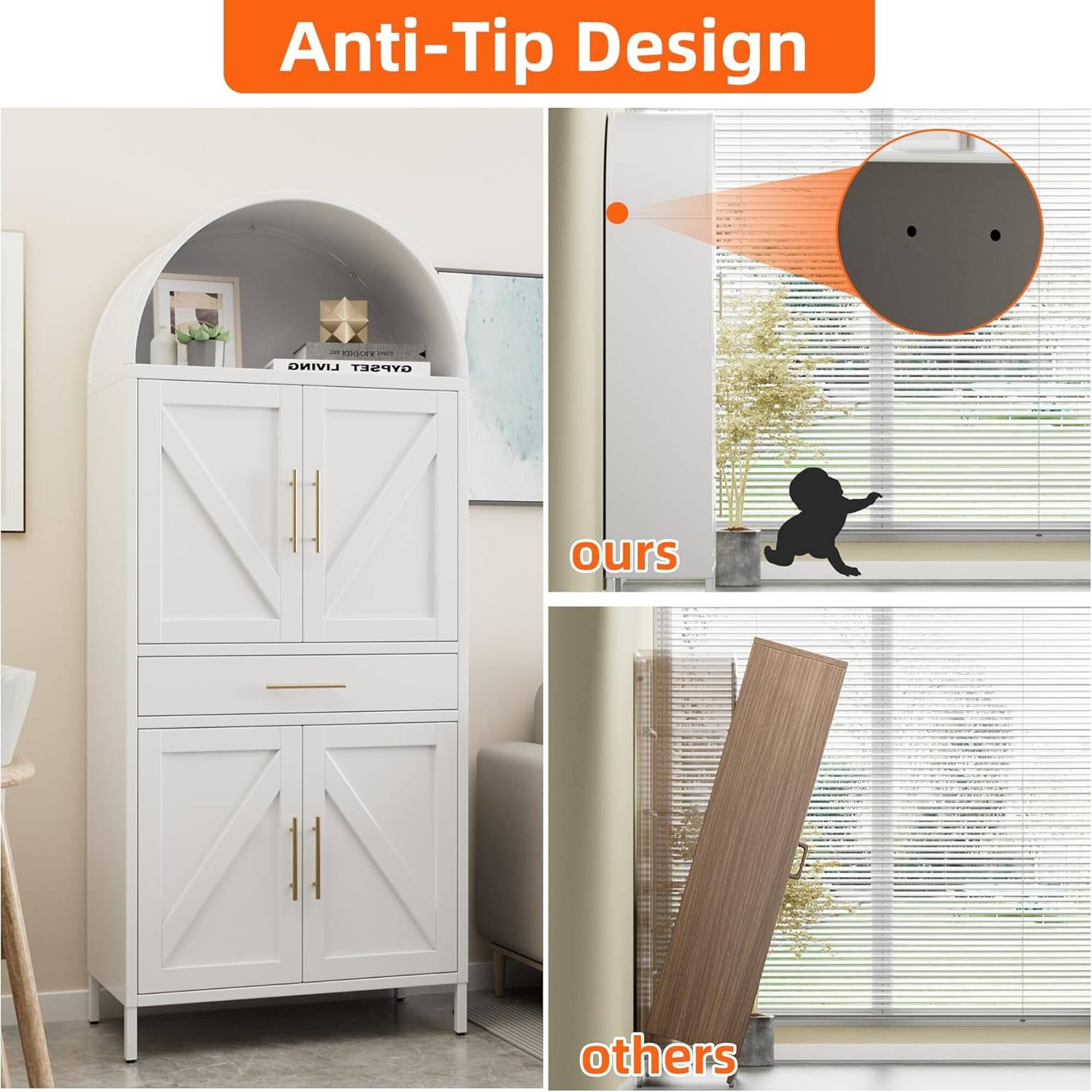 Anti-Tip Design

ours

others