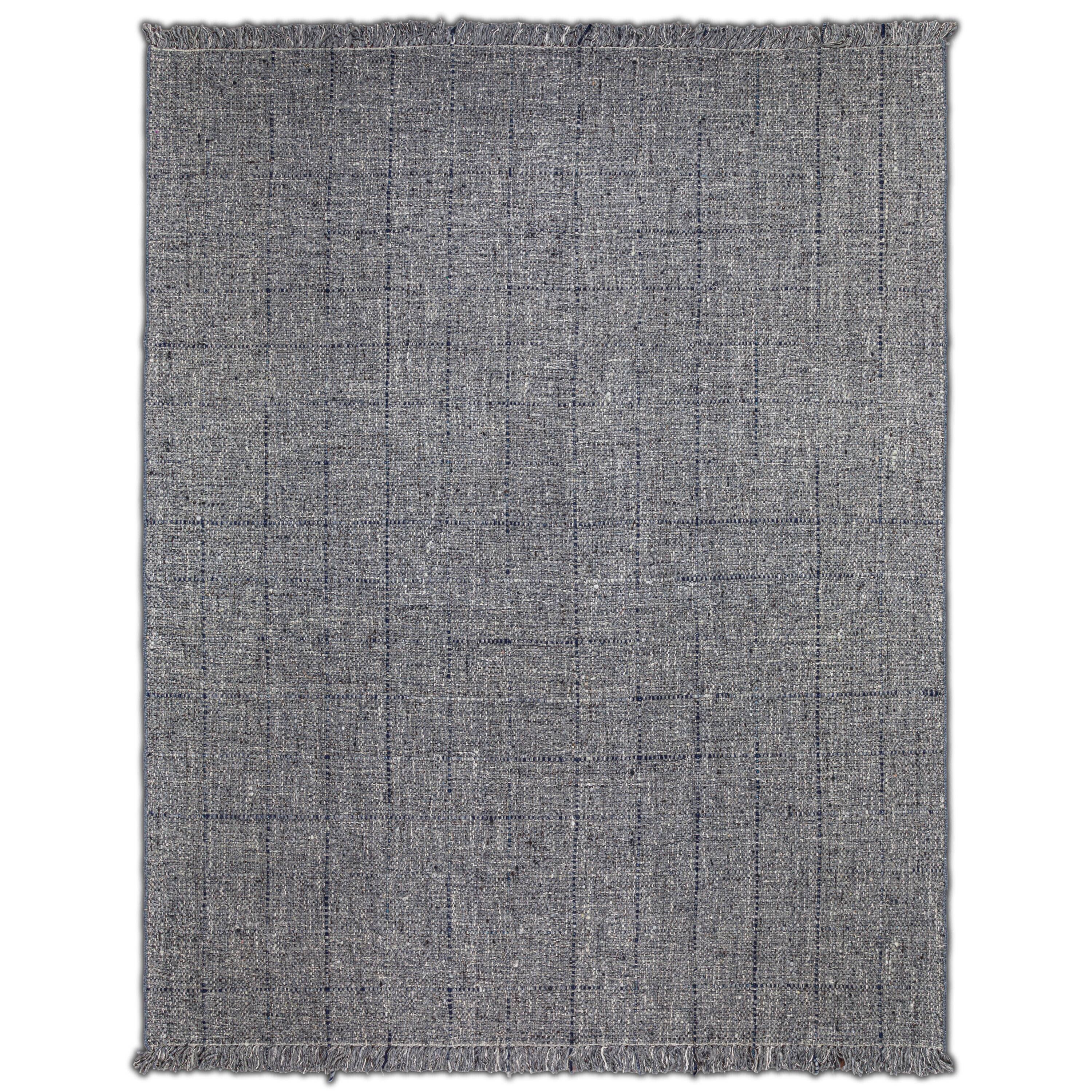 Left. Simpli Home - Tenney 8 x 10 Area Rug - Grey,Blue.