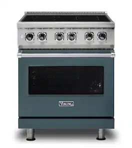 Viking - 5 Series 30" Wide Freestanding Electric Range - Squall