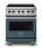 Front. Viking - 5 Series 30" Wide Freestanding Electric Range - Squall.