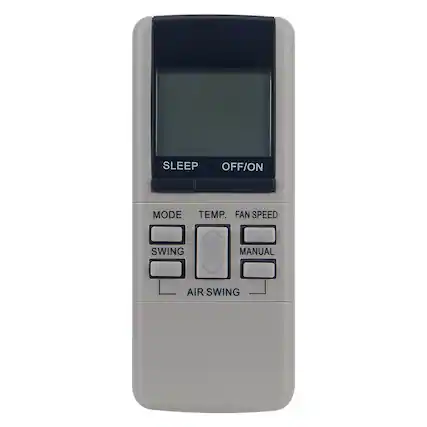 SLEEP OFF/ON
MODE TEMP. FAN SPEED
SWING MANUAL
AIR SWING