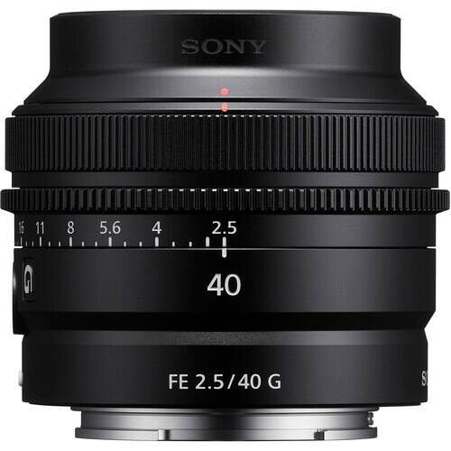 SONY FE 2.5/40 G

16 11 8 5.6 4 2.5 40