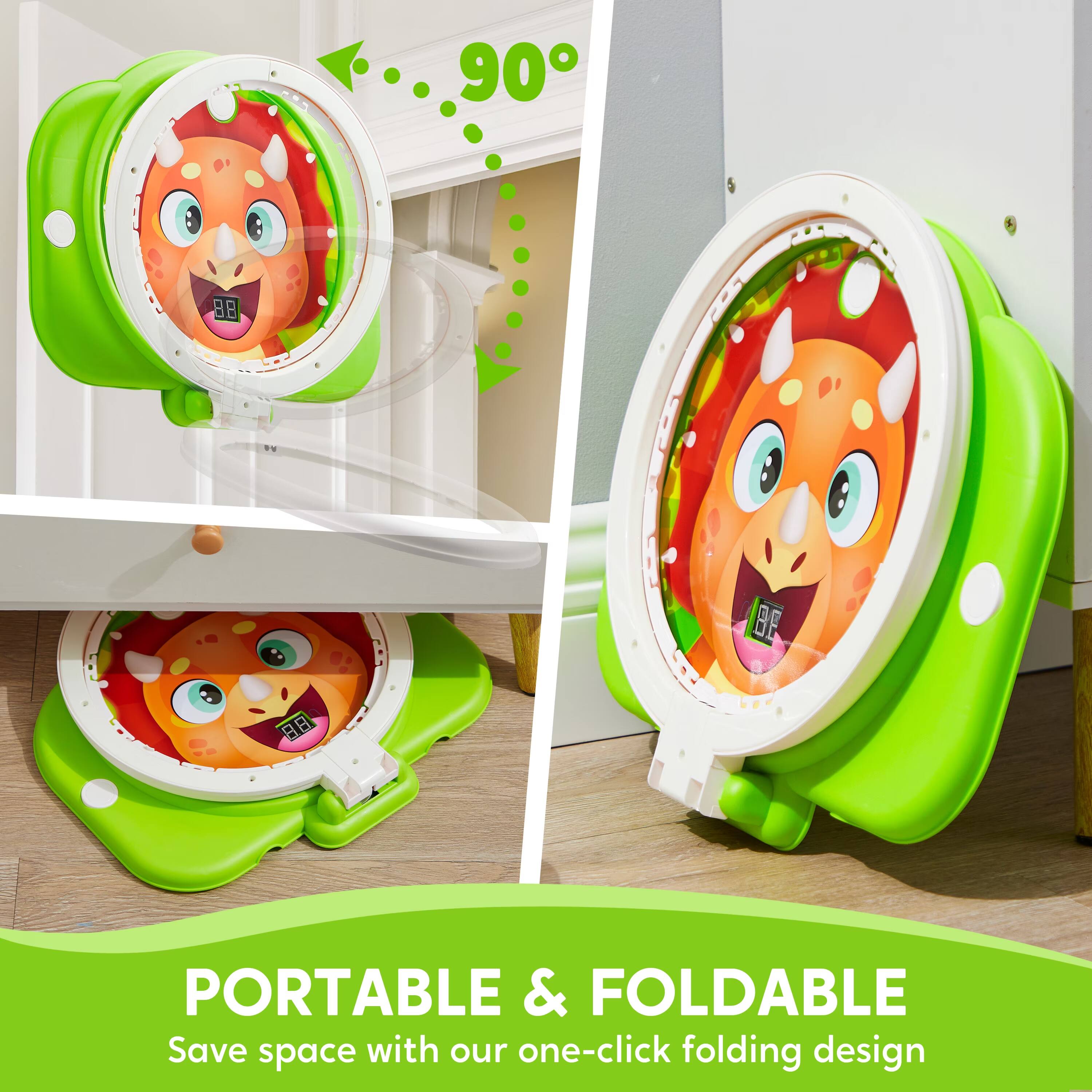 90° BE B PORTABLE & FOLDABLE  
Save space with our one-click folding design