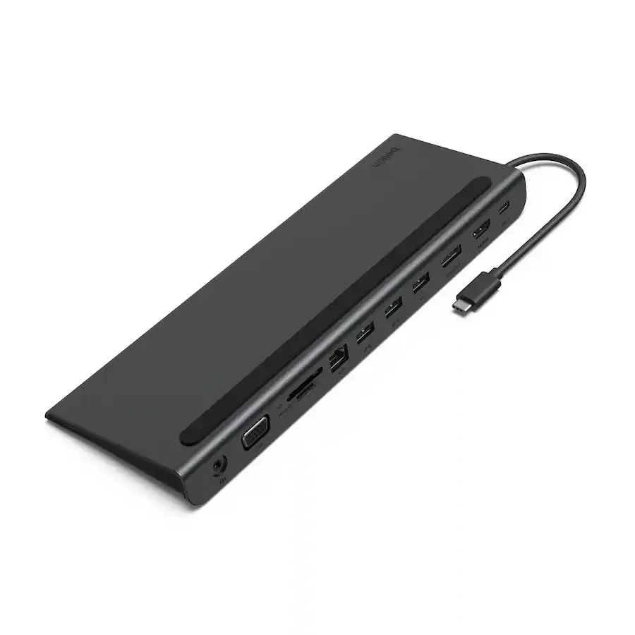 Belkin 11 in 1 USB C Hub with 4K HDMI, DP, VGA, 100W PD Docking Belkin 11 in 1 USB C Hub with 4K HDMI, DP, VGA, 100W PD Docking