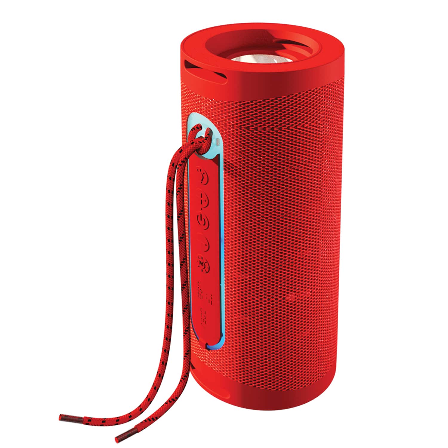 Supersonic - Sc-2340bt Portable Bluetooth Speaker With Led Flashlight And Speakerphone, Sc-2340bt - Red