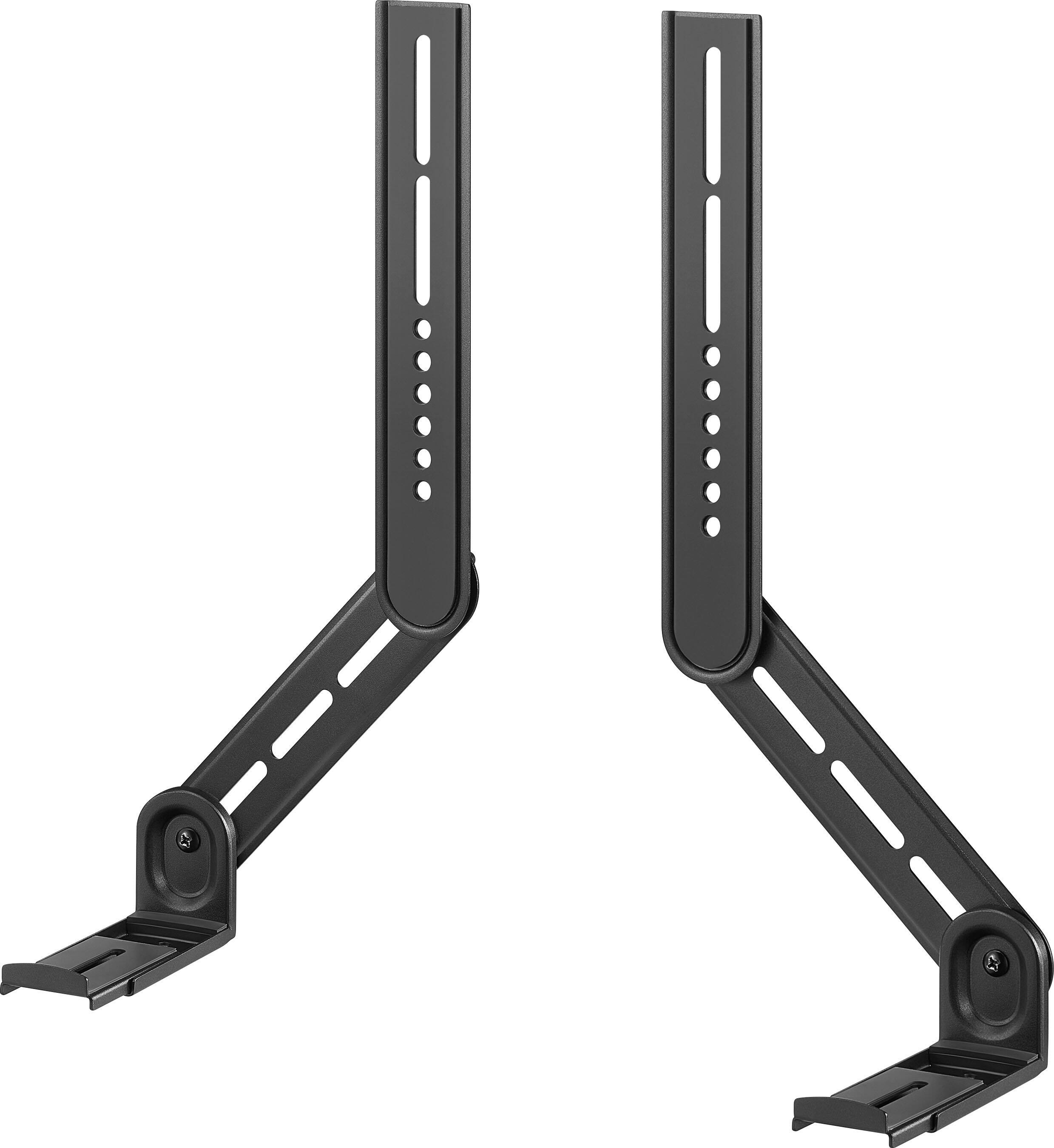 Insignia™ - Rear/Bottom Soundbar Mount for Wall Mounted TVs - Black