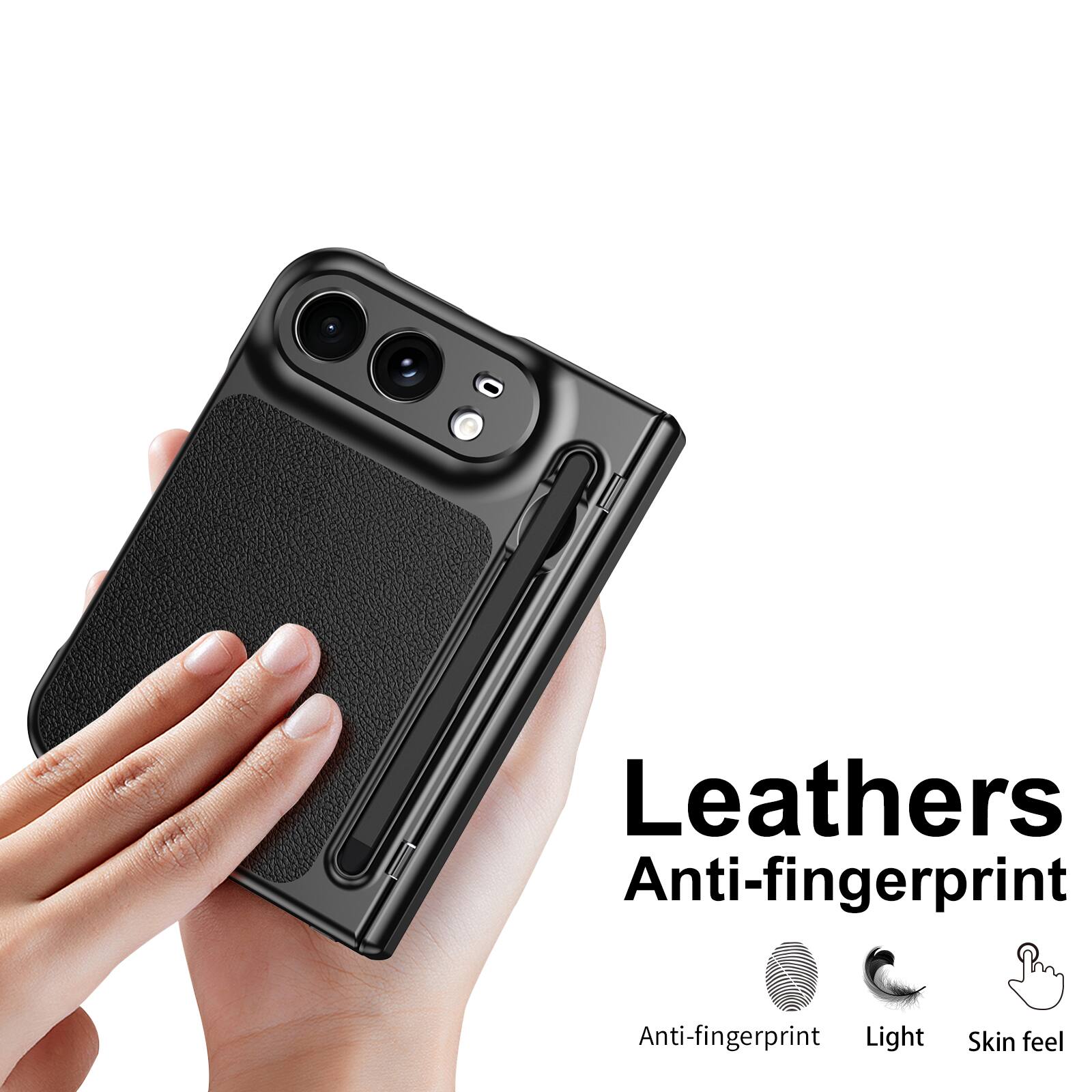 Leathers Anti-fingerprint  
Anti-fingerprint Light  
Skin feel