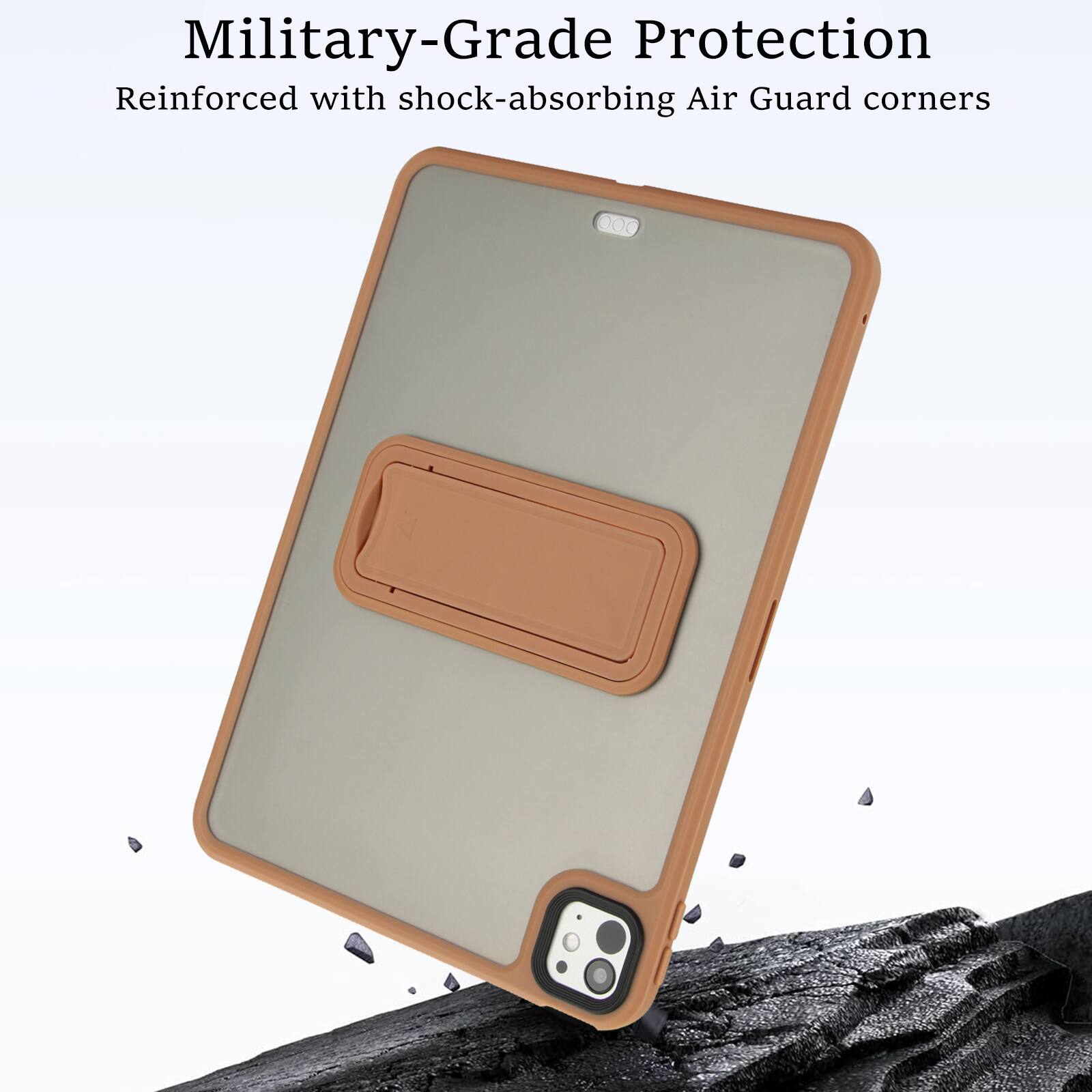 Military-Grade Protection Reinforced with shock-absorbing Air Guard corners